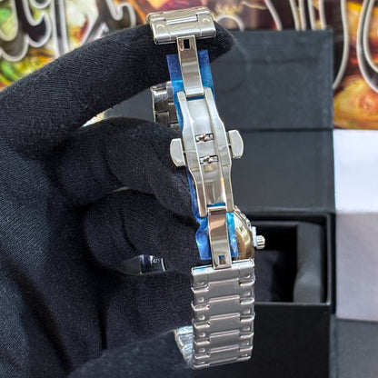 Premium Semi Auto-Skeleton Watch - Black Dial - VA001