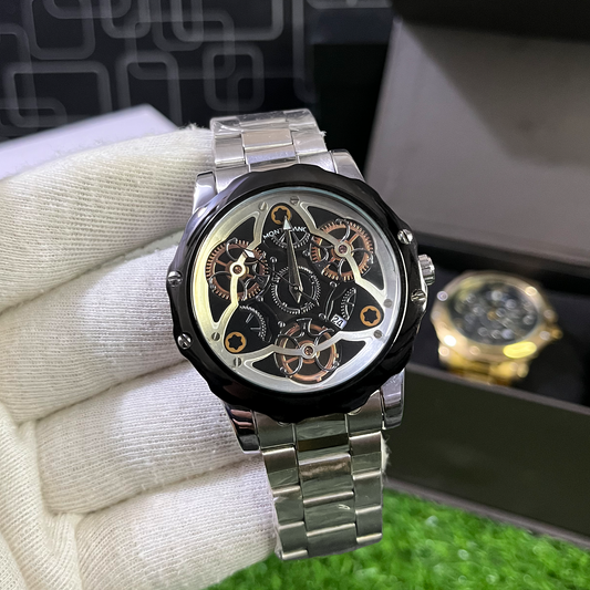 Premium Mechanical Watch - Silver